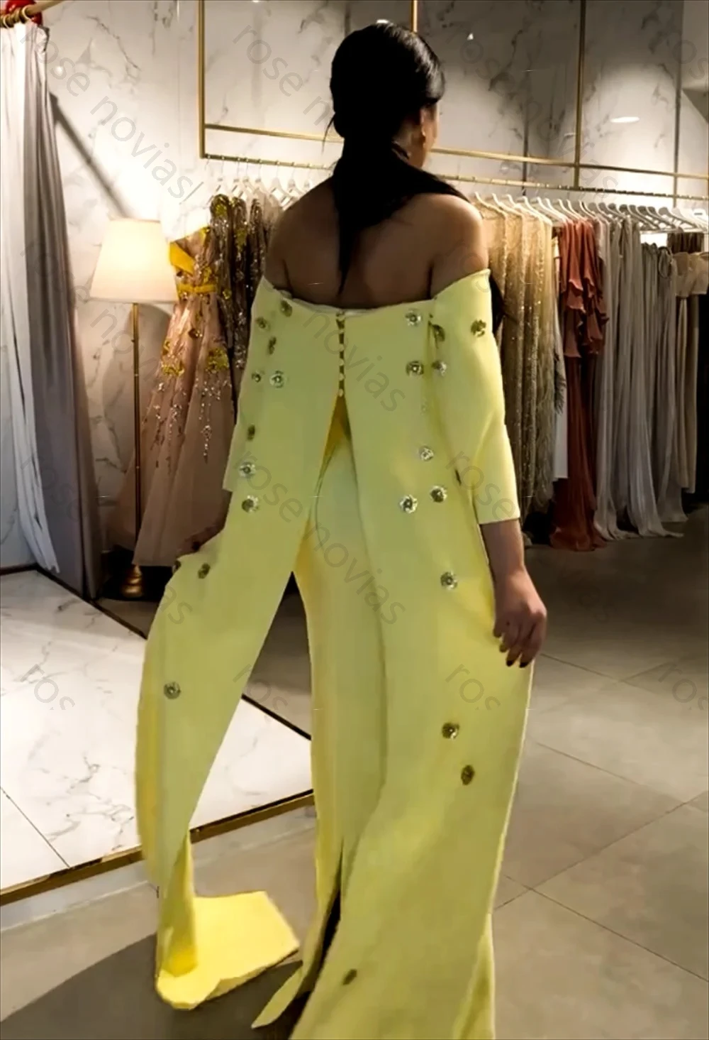 High Quality Customized Jersey Glitter Off-the-shoulder Straight Long Dresses Bespoke Occasion Women's Evening Elegant Party