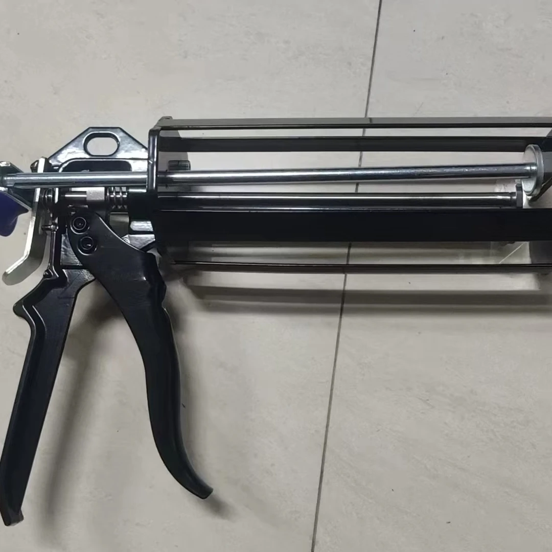 

Пистолет для герметизации с двумя картриджами, 400 мл, 2:1, ручной пистолет для герметизации, двухкомпонентный пистолет для герметизации картриджей