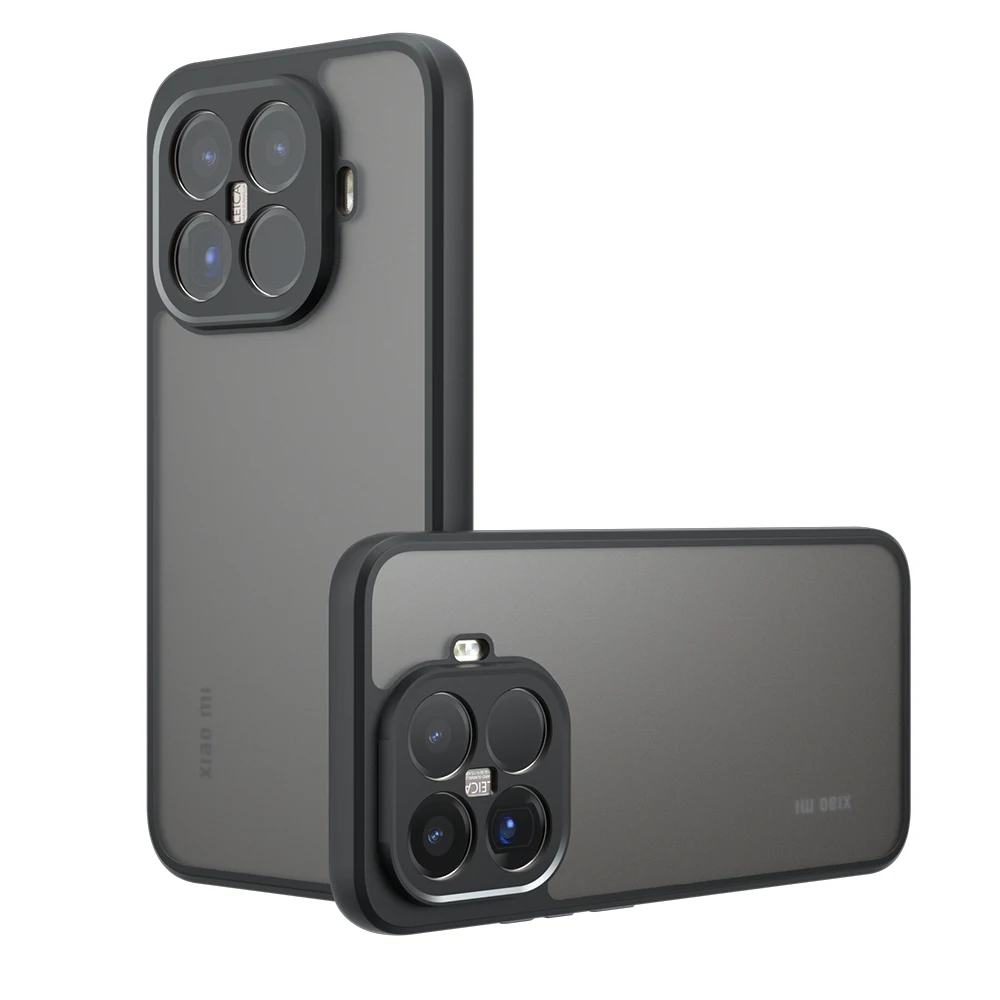 Xiaomi 15T用エアバッグ超保護ソフトクリアマットバックカバー、Xiaomi 15T Pro 5G用スマホケース