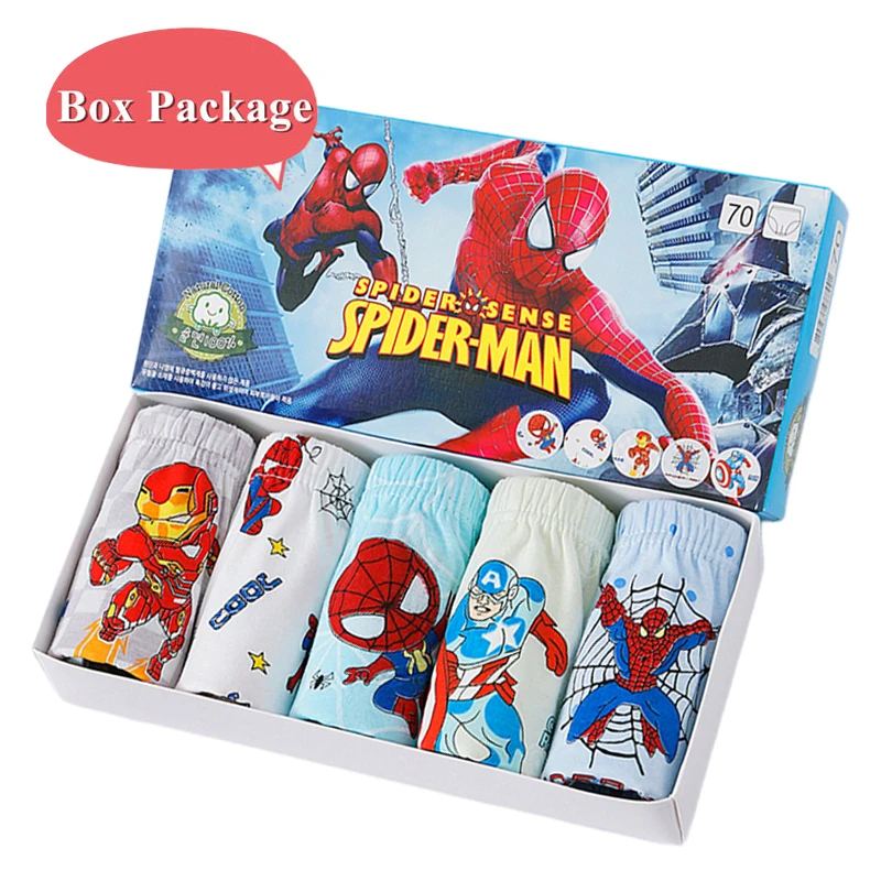5/10Pieces Packs Pure Cotton Boys Underwear 5