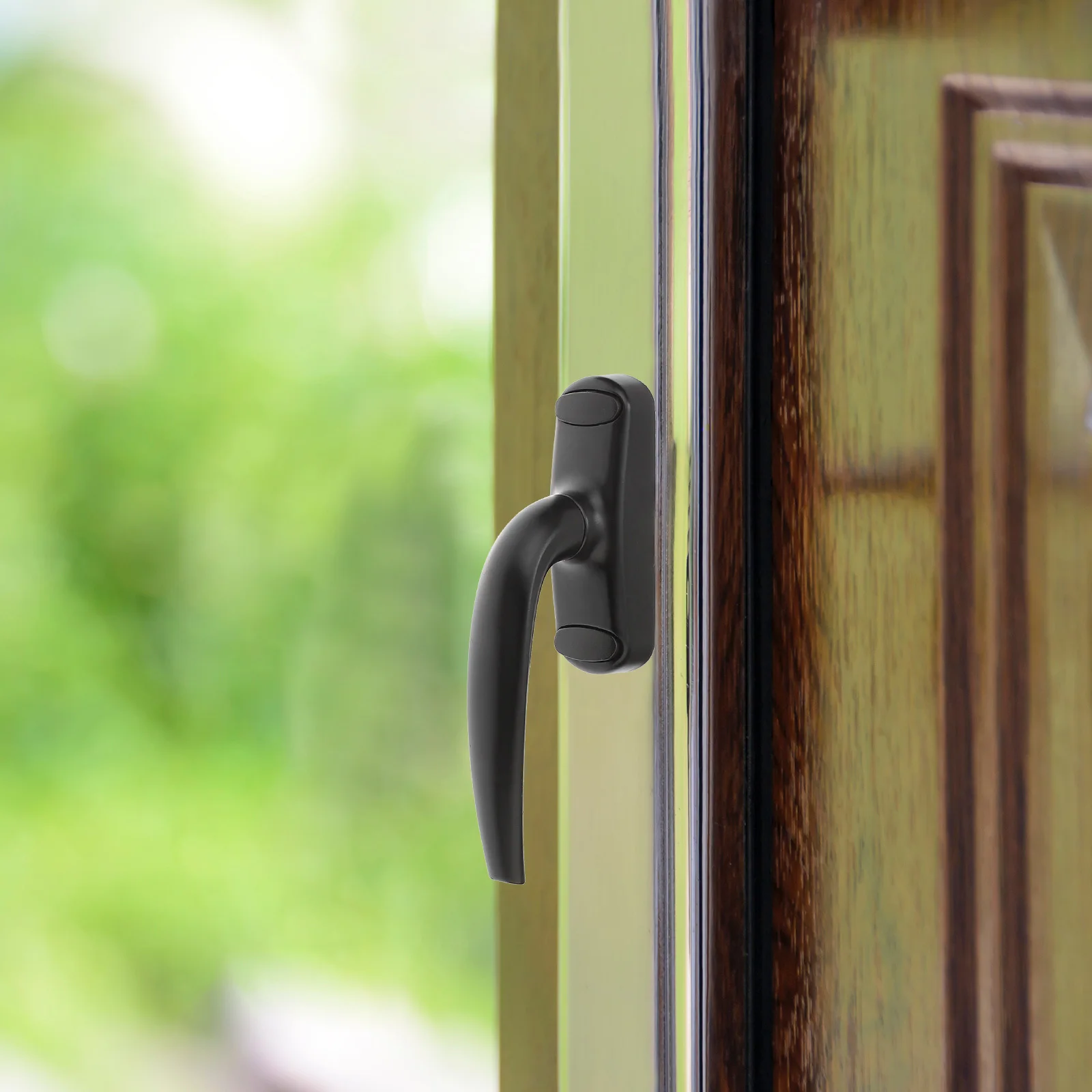 

2pcs Flat Opening Window Handle Zinc Alloy Thickened Door Lock Pull Modern Interior Sliding Door Handle Accessory