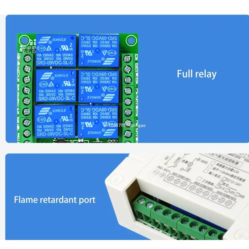 12V Remote Wireless RF Remote Control 6 Channel Module 433/315Mhz Transmitter Receiver New Dropship