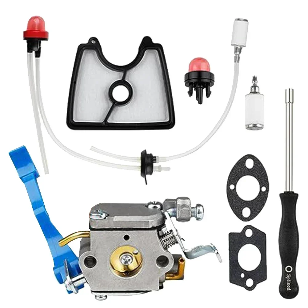 

For 590460102 Carburetor Kit For 125B/125BX/125BVX Leaf Blower Accessories C1Q-W37 Carburetor Air Filter Fuel Line Kit