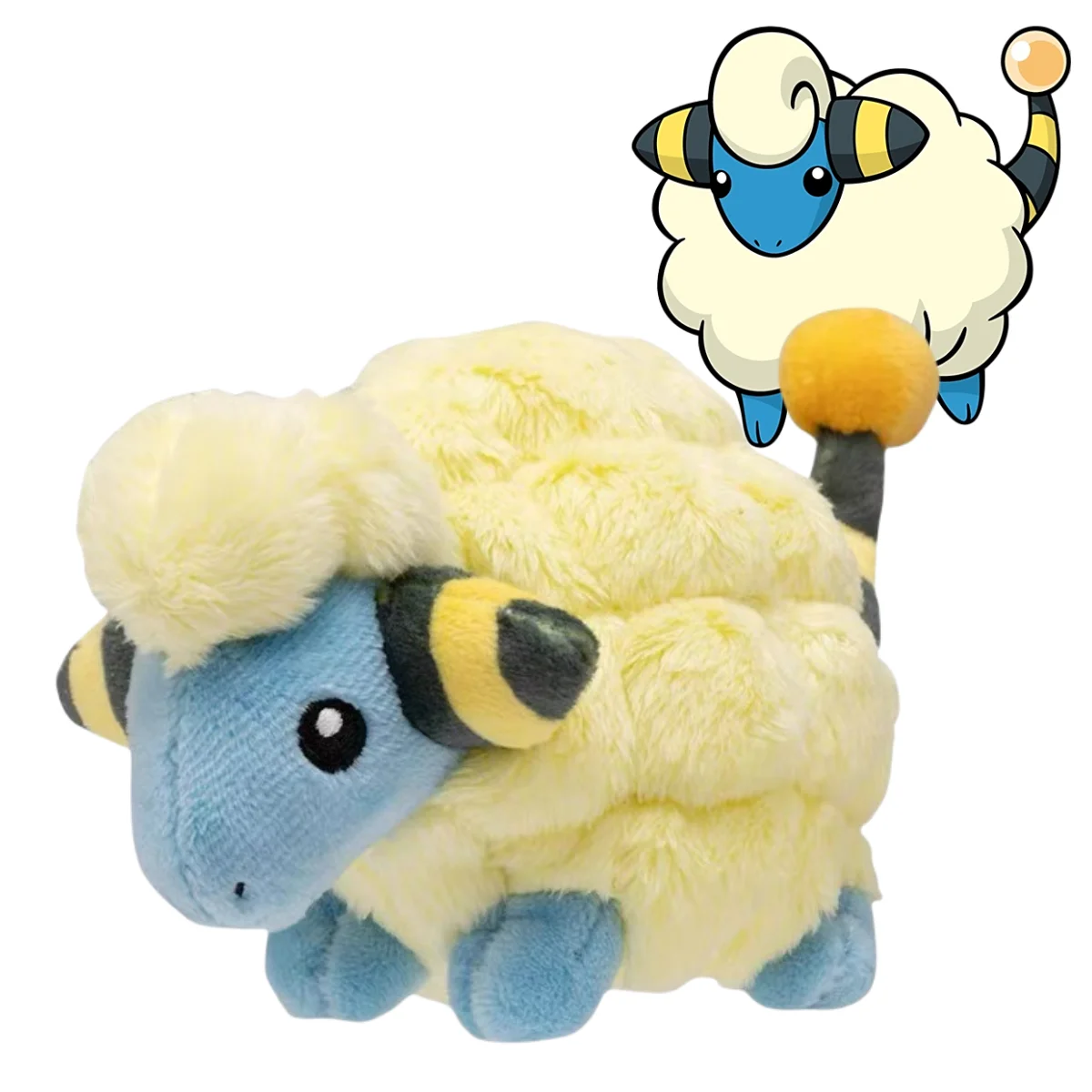Pokemon Pikachu Peluche Mareep Flaaffy Doll Ampharos Gengar Mewtwo Giocattolo Arceus Manaphy Butterfree Milotic Lucario Greninja Doll