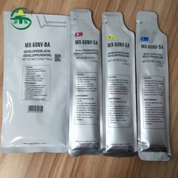 1PCS MX61 MX60 Developer Powder For Sharp MX3081 4081 5081 6081 2621 3121 MX3070 MX60NV MX61NV New Genuine Quality