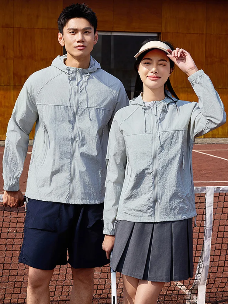 

Мужская легкая дышащая куртка из ледяного шелка с защитой от солнца UPF50, для активного отдыха, альпинизма, с защитой от УФ-излучения, парная уличная одежда