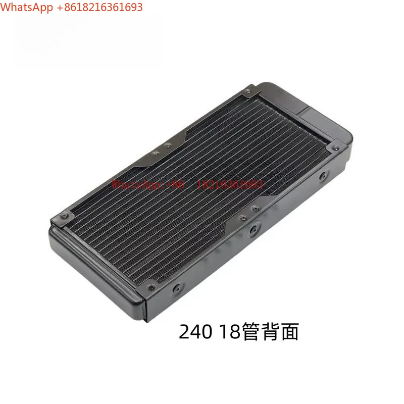 Limited Offer 360 Water Cooling Radiator Heat Exchanger For Motorcycle PC Industrial Liquid Cooling System