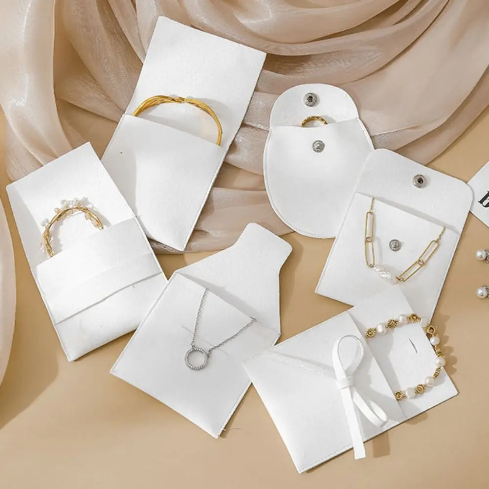 

5 шт. бархатная сумка для упаковки ювелирных изделий, кольца, серьги, большая вместительная коробка для демонстрации ювелирных изделий, браслет, ожерелье, органайзер