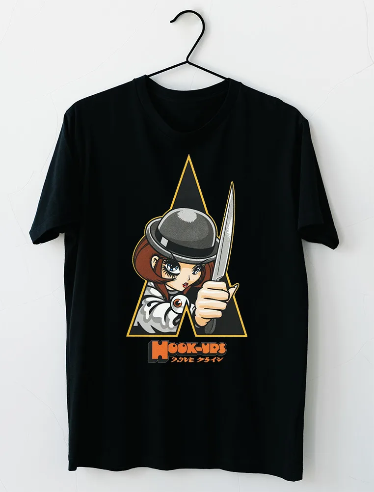 Best Hook-Ups Skateboard Clockwork Orange Ultraviolence T-Shirt S-4XL Made In US