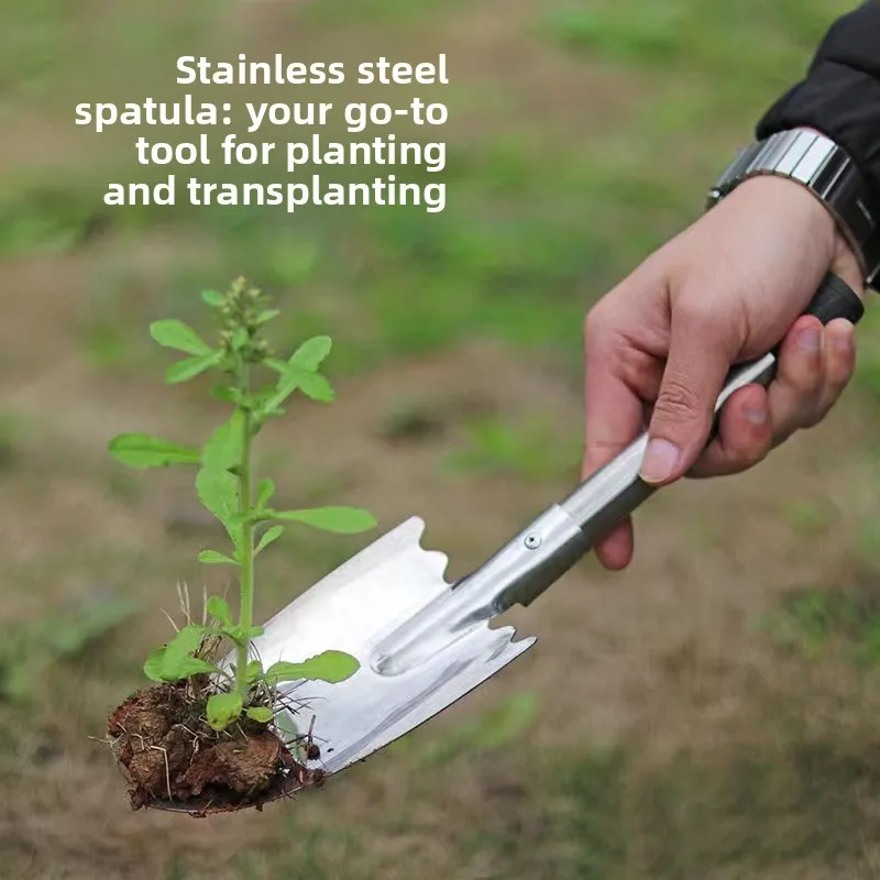 Thickened Gardening Tools Set Household Shovel Rake Planting Flowers Vegetables Loosen Soil Potted Plant Seaside Clammi