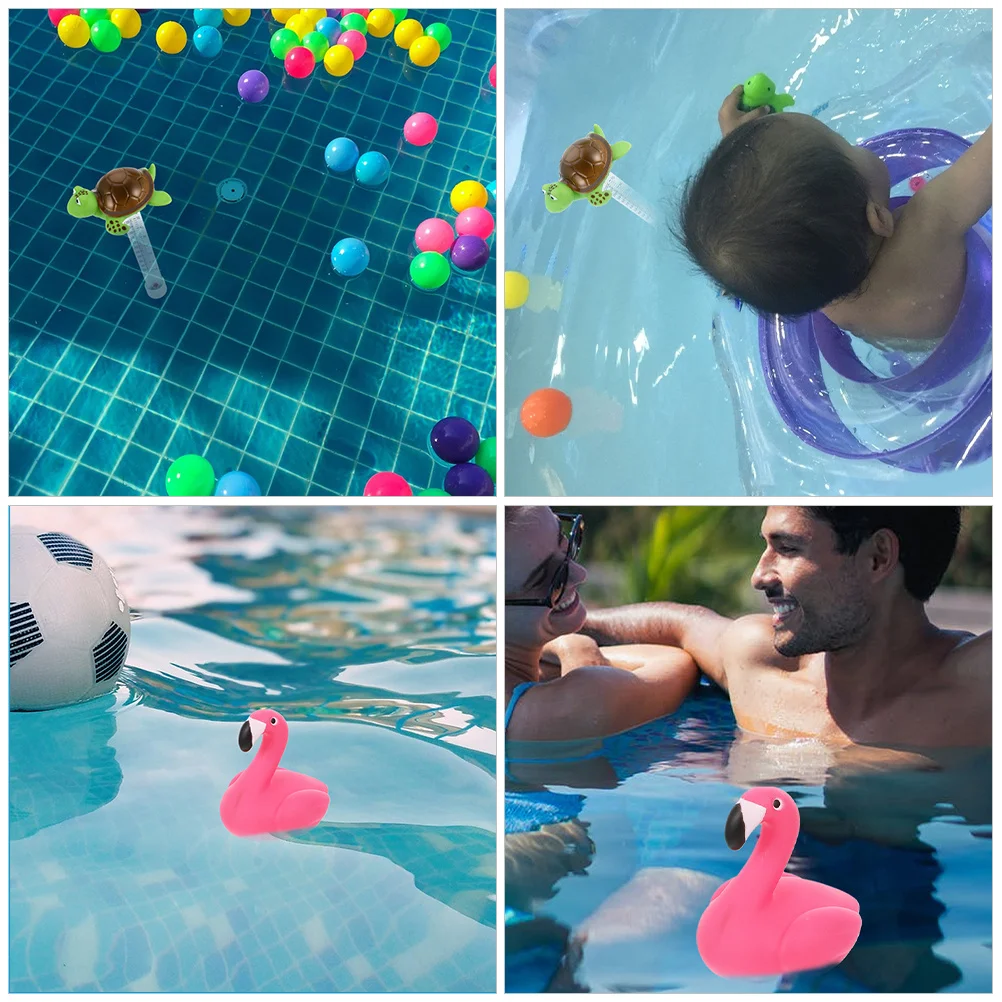 

2Pcs Floating Pool Thermometer Fast Accurate Water Temperature Measuring Tool Celsius Fahrenheit for Swimming Pool Spa Hot Tub