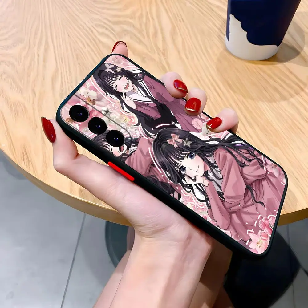 Kaoruko Waguri Phone Case For Samsung S25 S22 S24 S23 S21 FE Plus Ultra Skin Feel Bumper Case