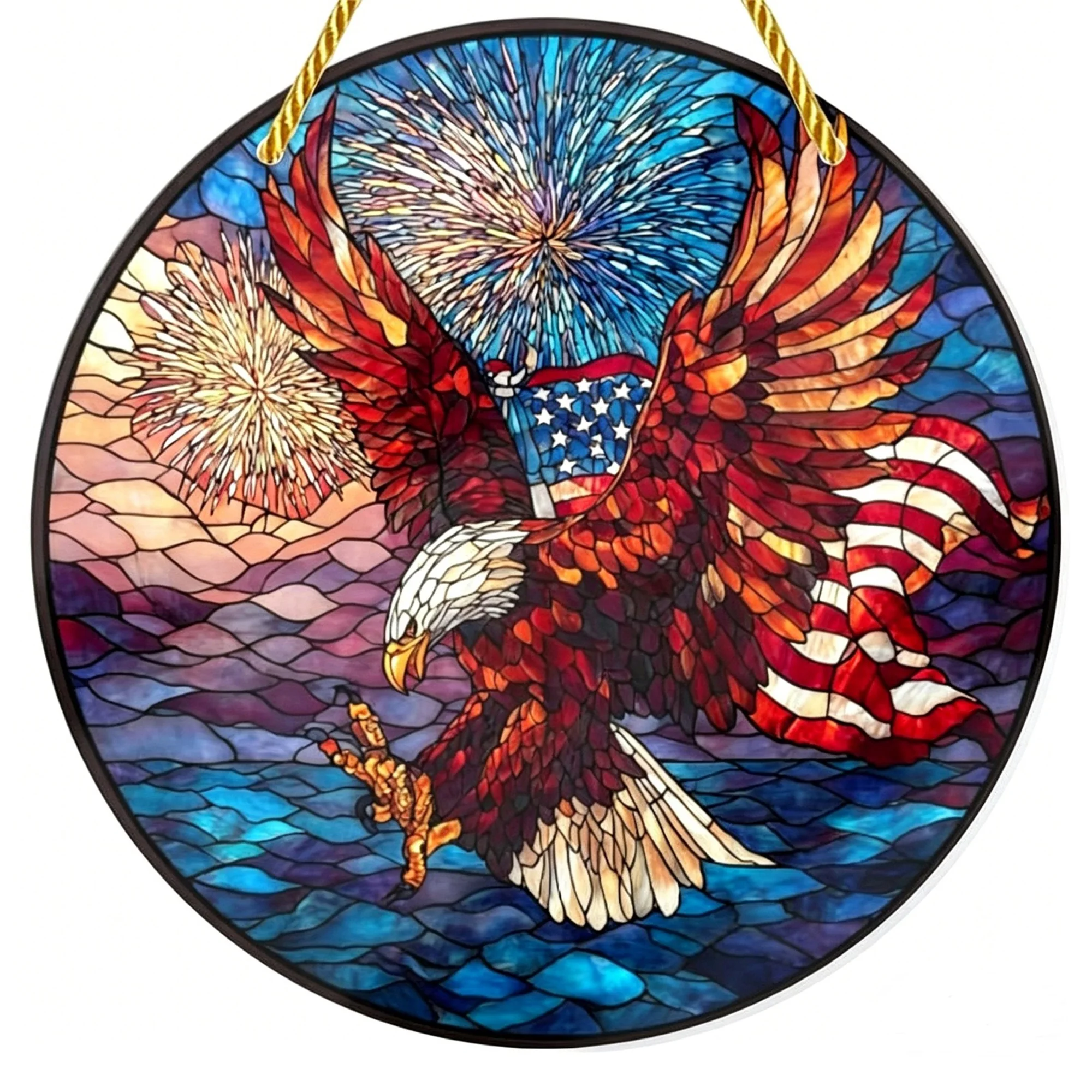 Art And Craft Independence Day - 4th of July Sun Catcher for