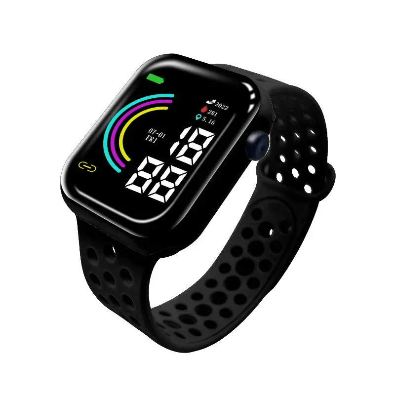 2025 neue Mode LED Digital Uhren für Frauen Sport Uhr Junge Mädchen Silikon Uhr Elektronische Uhr Reloj Mujer Montre