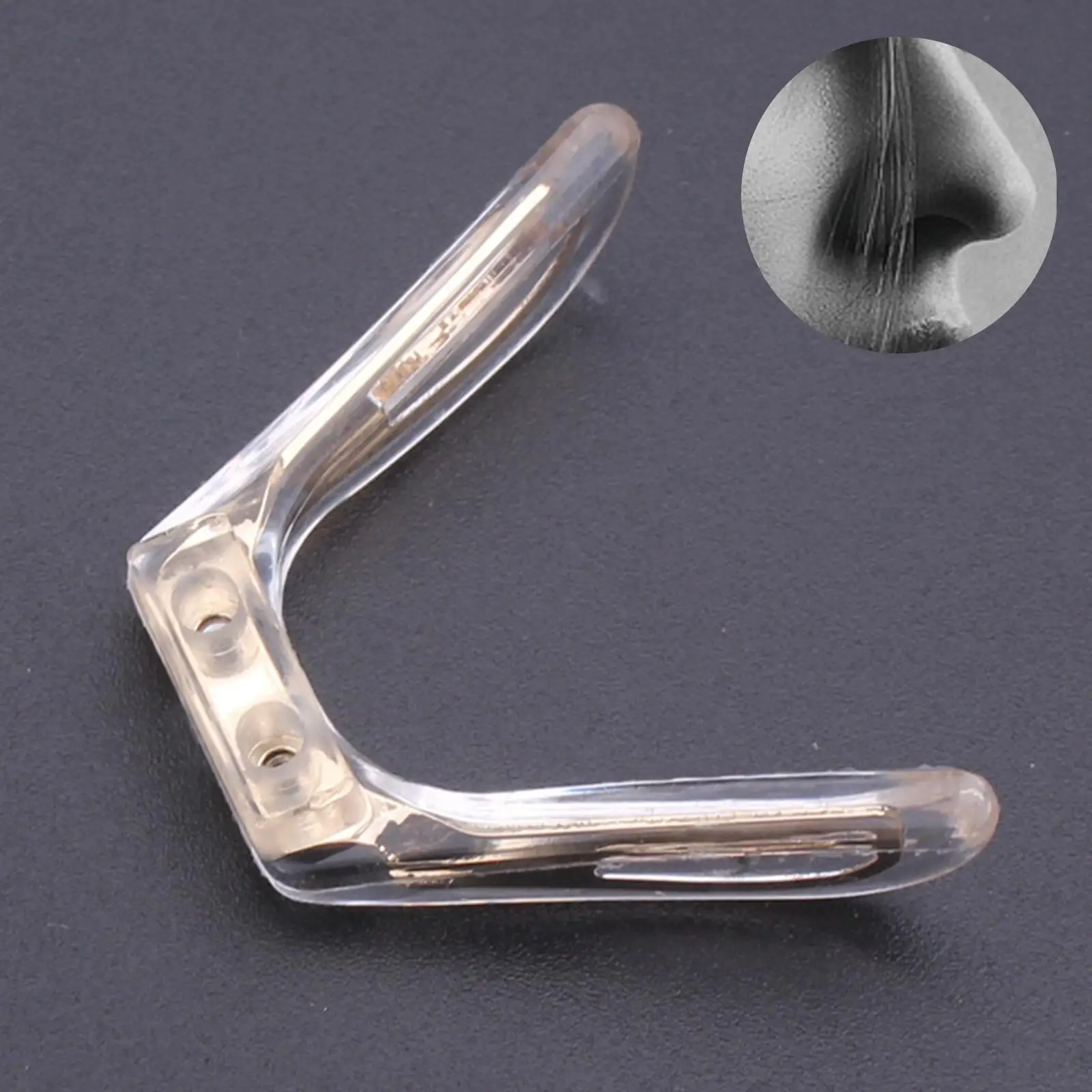 سرج النظارات جسر الأنف دعم وسادات الأنف سيليكون معدن الأساسية السرج DIY بها بنفسك #4