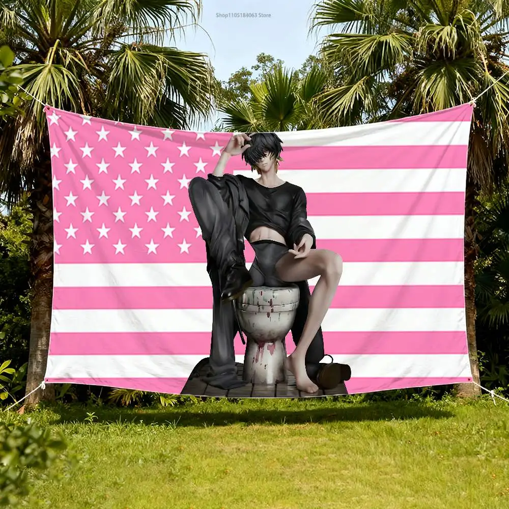 

S-Slow D-Damage Sexy Towa Flag Tapestry Banner For Bedroom Outdoor Living Room Restaurant Bar Wall Decor Party