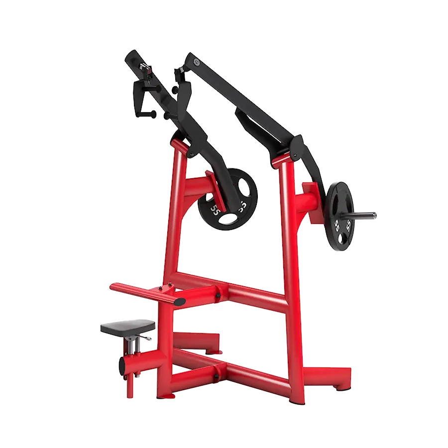 

Professional Steel Plate Loaded High Row Machine for Strength Training Gym Fitness Equipment