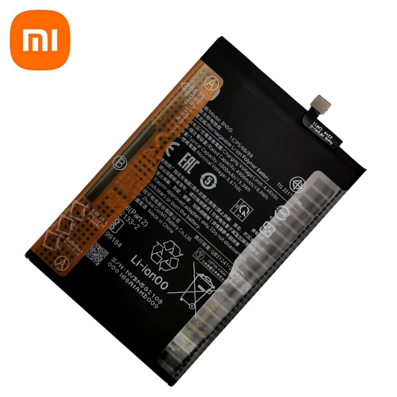 2024 Years 100% Original New High Quality BN5G Battery For Xiaomi Redmi 10C Redmi 10A 5000mAh Batteries Bateria Fast Shipping