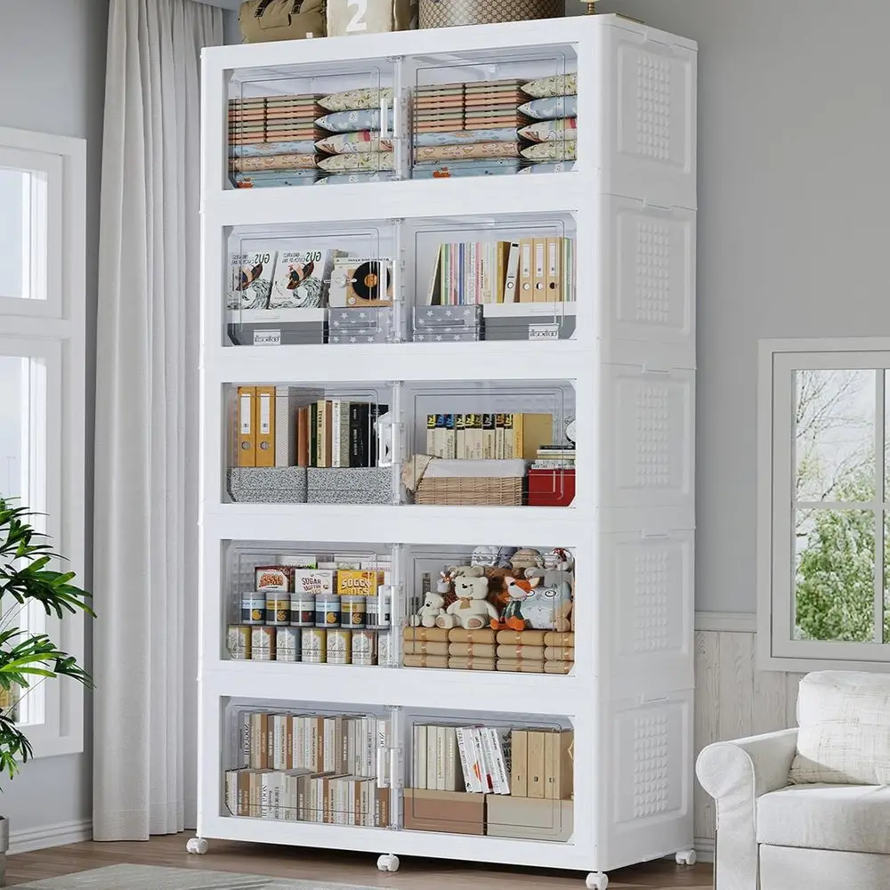 

Складные контейнеры для хранения объемом 250 галлонов (1000 квартов) с крышкой, штабелируемые органайзеры для шкафа и ящики, на колесиках, б/у