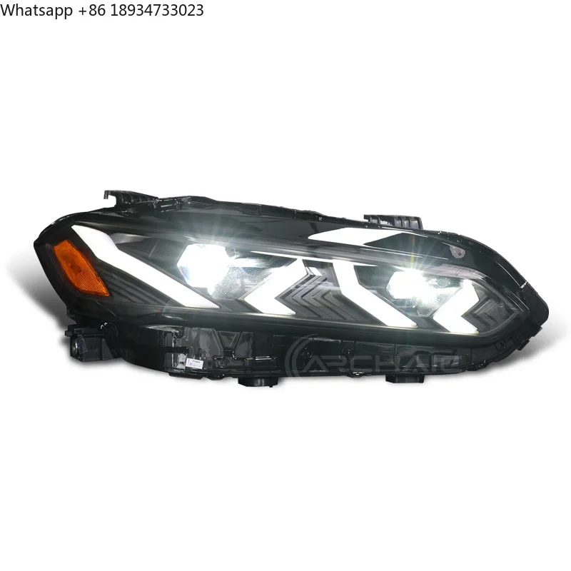 لهوندا ل سيفيك 2022-2025 LED الديناميكية متتابعة DRL المصابيح الأمامية الجديدة القديمة سيارة رئيس مصباح الإضاءة مع 6000 كيلو اللون #5