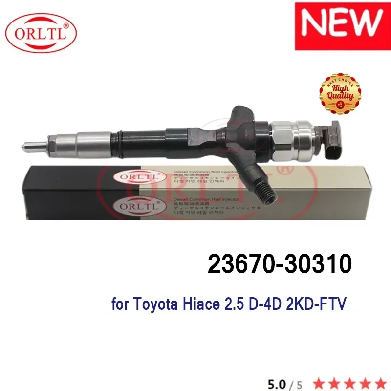 

4PCS 23670-30310 New Diesel Common Rail Fuel Injector 23670 30310 Nozzle 2367030310 for Toyota Hiace 2.5 D-4D 2KD-FTV