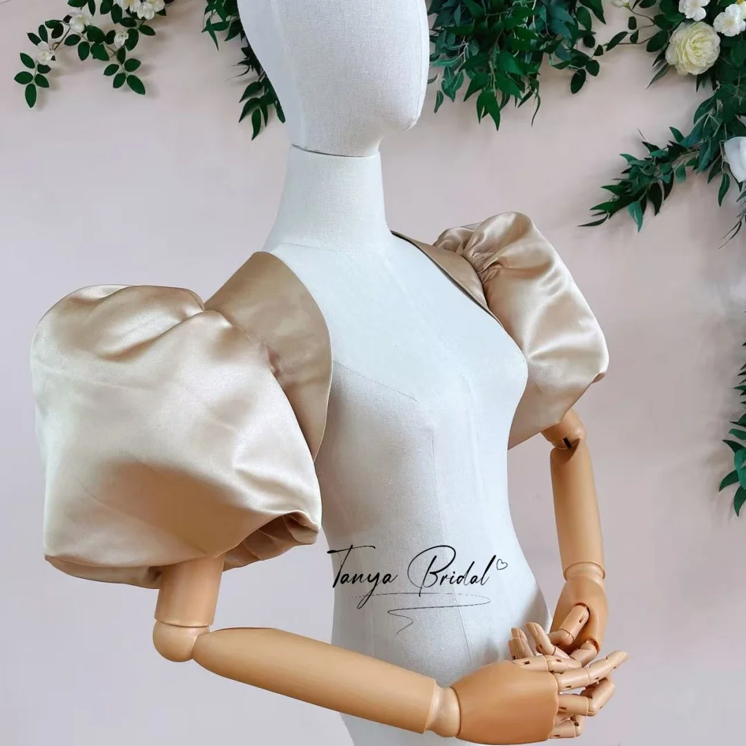 bolero-de-saten-champan-para-novia-chaqueta-corta-con-mangas-abullonadas-para-boda-fiesta-accesorios-de-noche