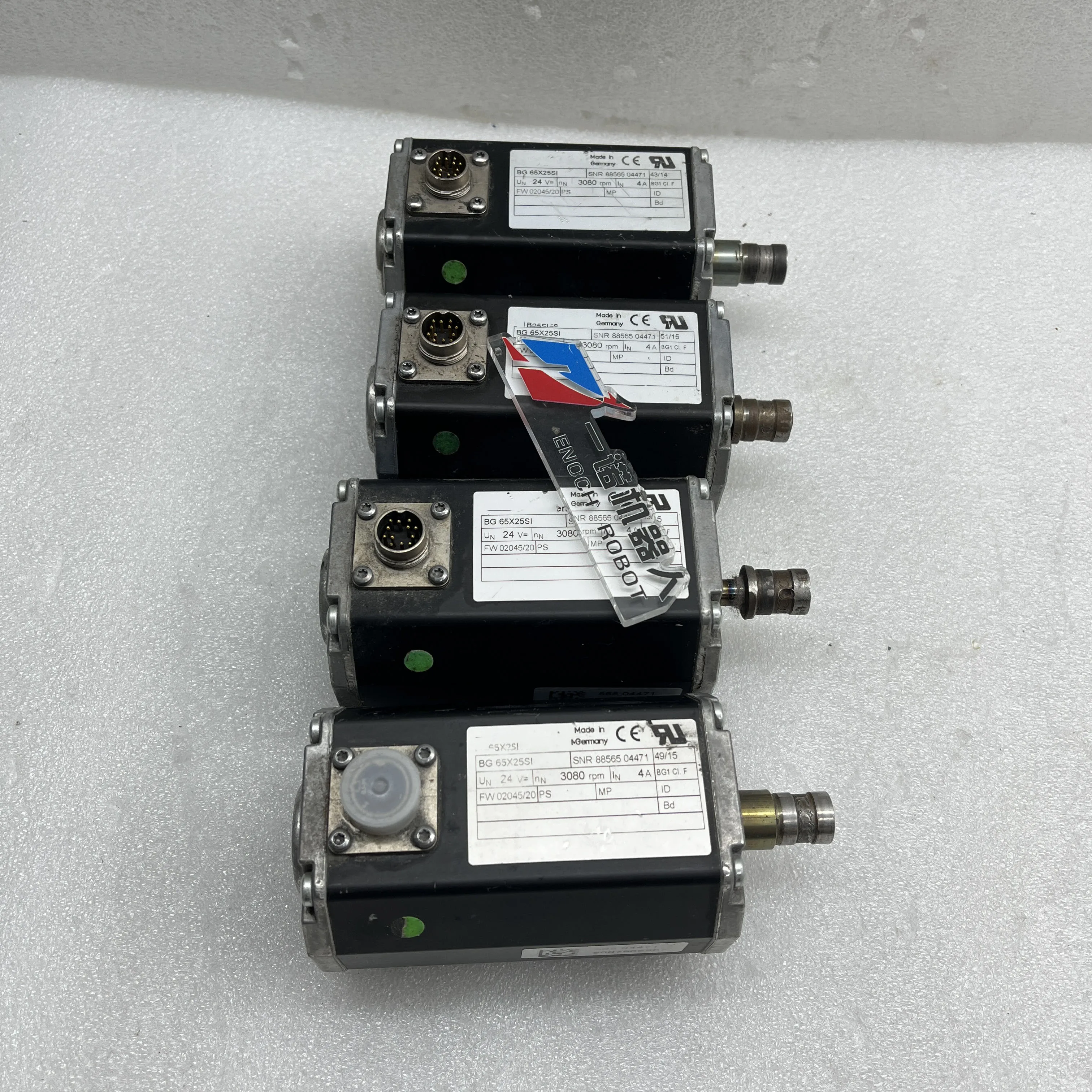 Servo Motor BG65X25SI 1075840-000-01 Good Usage Condition in Stock