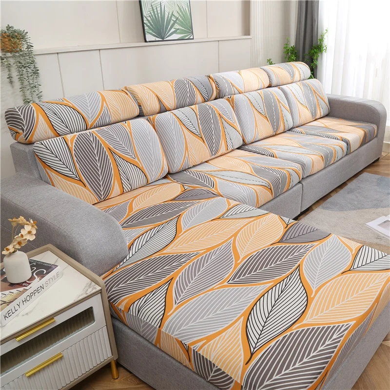 Elastic Sofa Seat Cover for Living Room Soft Couch Cover Full Wrap Backrest Cover Cushion Cover