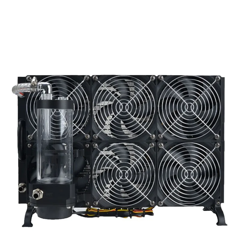 Afbeelding 5: Dubbele rij 360-waterkoeling afzuigventilator waterpomp externe radiator computer waterkoeling