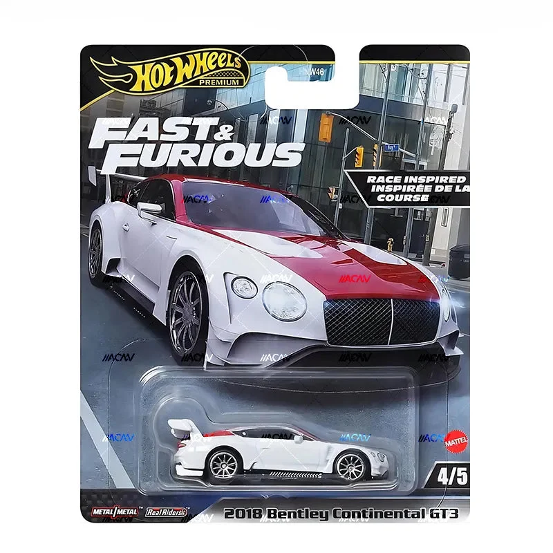 Mattel 핫 휠 프리미엄 2024, 패스트 앤 퓨리어스 믹스 4 HNW46 H 1/64 컬렉션, 다이캐스트 차량 모델 장난감 선물