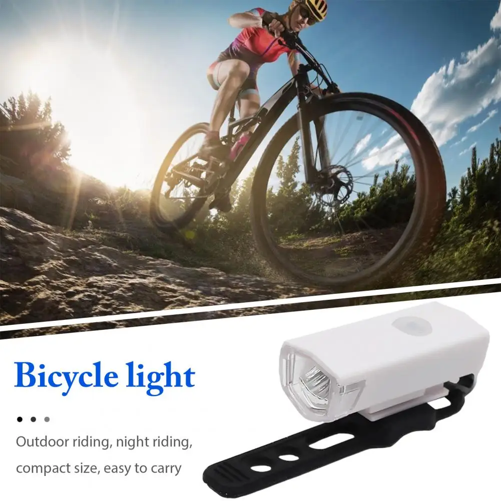 Bike Headlight Super Bright High Lumens Waterproof Easy to Install USB Rechargeable Night Riding LED Bicycle Light