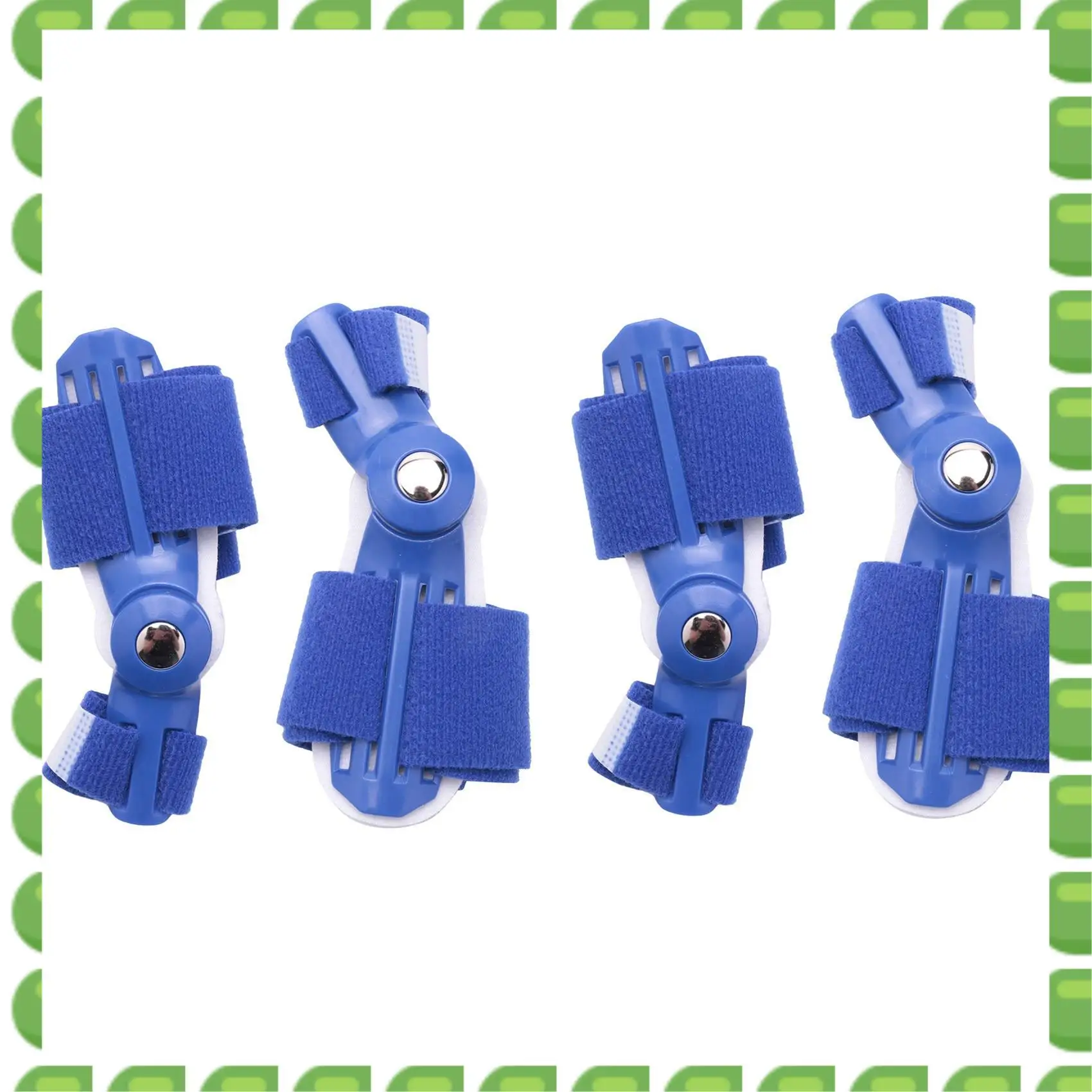 A04V 4 Stuks Grote Teen Separator Hallux Valgus Orthopedische Bone Vinger Pedicure Corrector Spalk Correctie Bunion Duim