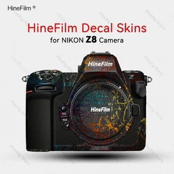 Customized Skin for Z8 Camera Sticker for Nikon Z 8 Camera Decal Skins NikonZ8 Camera Skin Protector Anti-Scratch Wrap Cover
