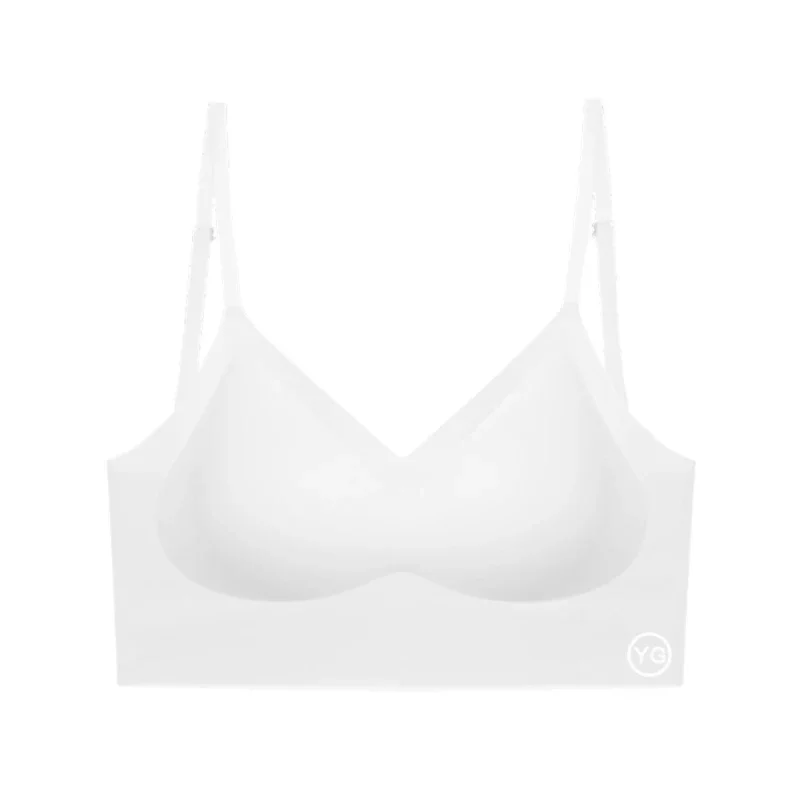 Women Invisible Bra Backless Bralette  Bras Without Underwire Seamless Underwear Halter Top Open Back Brassiere Sexy Camisole