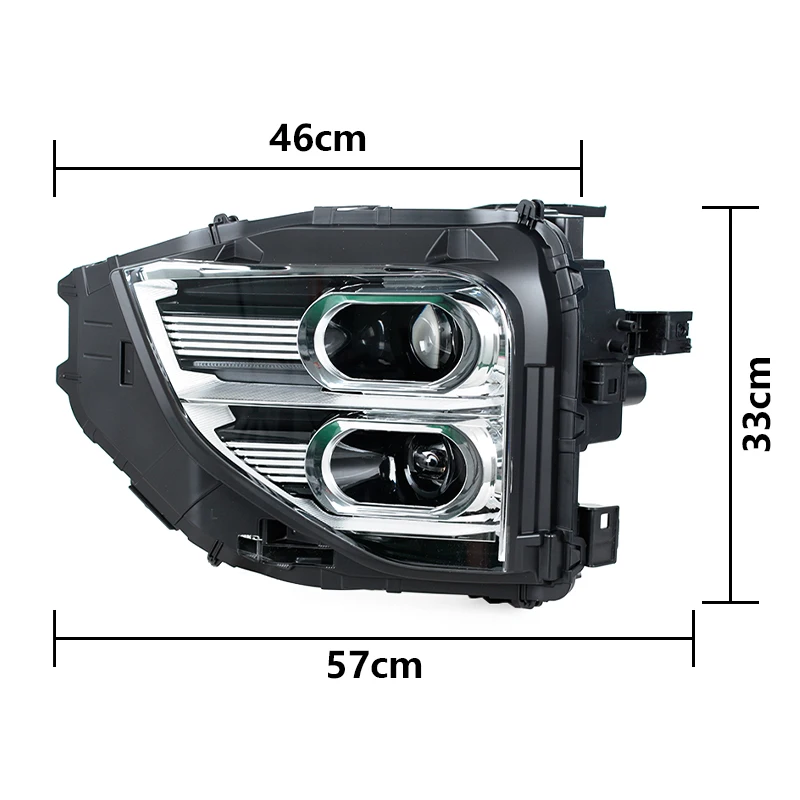 LED US Version Headlight For Mitsubishi Eclipse Cross 2022-2025 Car Headlmap Assy High-end Plug and Play 26060W270P 26010W270P