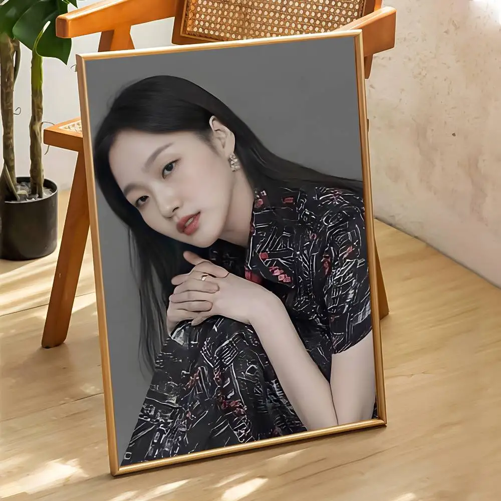 ملصق الممثلة Kim Go-Eun عالي الدقة على الحائط اللاصق المقاوم للماء لغرفة المعيشة وغرفة النوم والديكور الجمالي #6