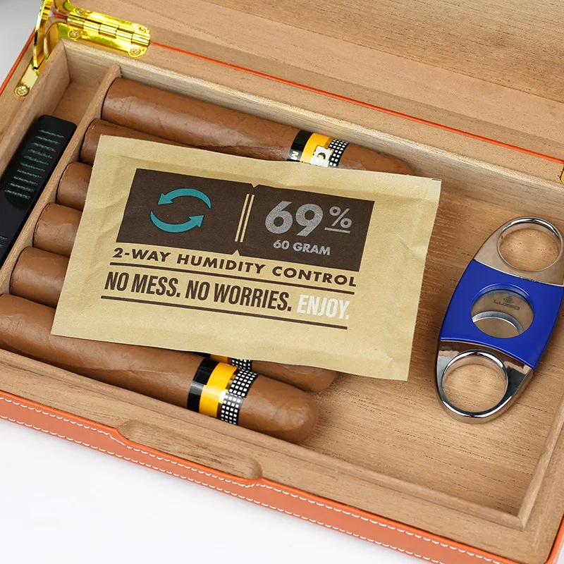 Cigar Humidor Packets,69% 72% 75% 60 Grams 2-Way Humidity Control Humidor  Relative Humidity Packs,Cigar Humidifier Bag
