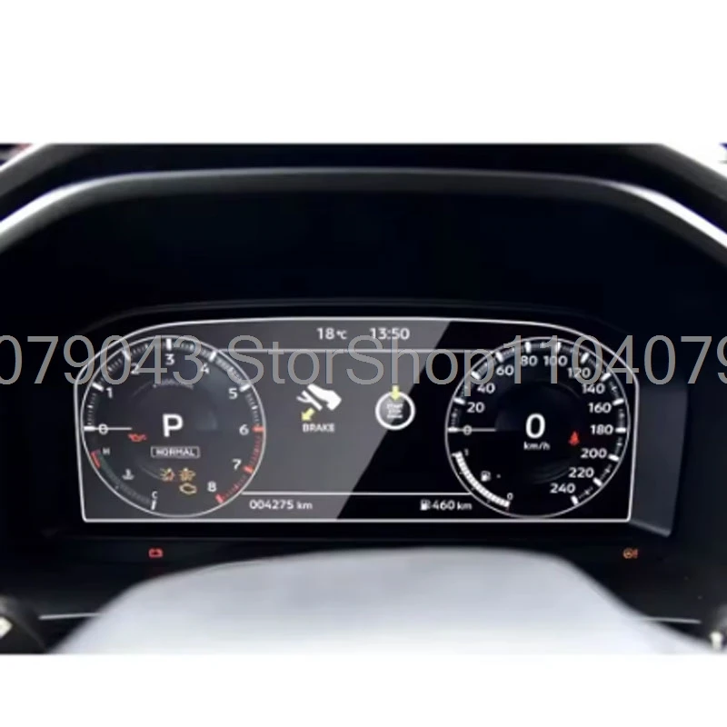 Tempered glass protector film For Nissan Qashqai J12  / X-Trail T33  2022 -2025 12.3inch car Dashboard LCD Screen anti-scratch