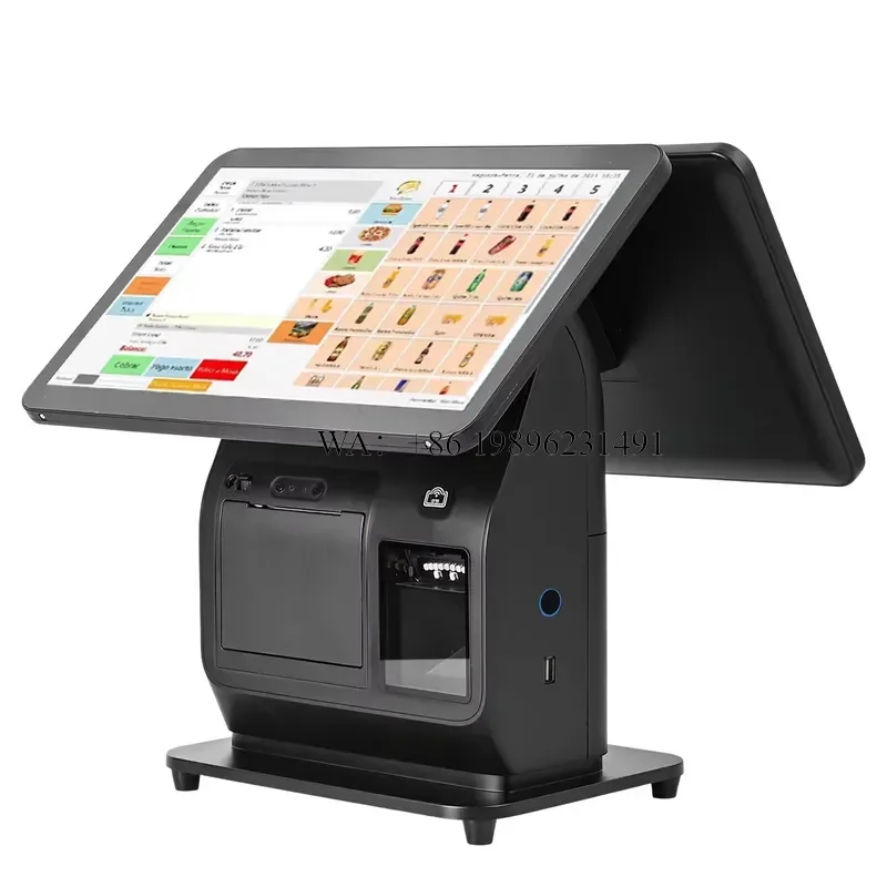 Pos Systems Cash Register Touch Screen Point of Sale All in One Pos Android Pos Terminal With Printer
