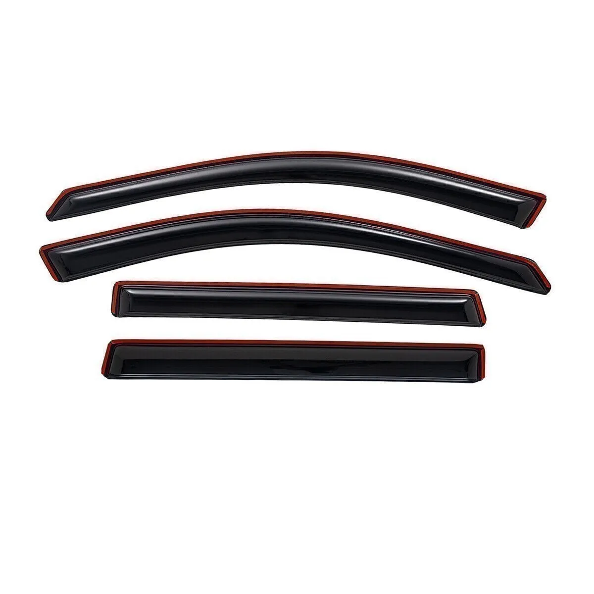 

For 2012-2016 Honda CRV CR-V In-Channel Smoke Window Visor Rain Guard Vent 4pcs