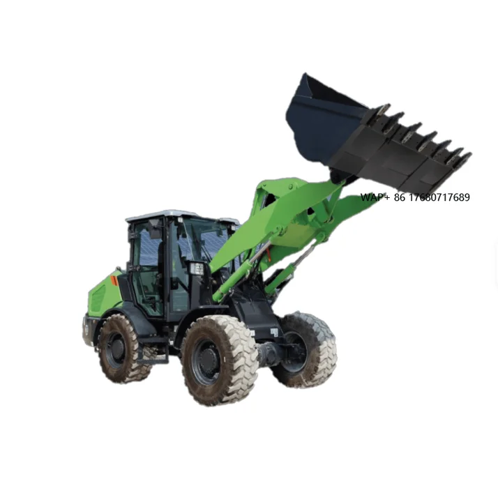 

New Energy Electric 820TE 2 Ton Wheel Loader With 1.2 m³ Standard Bucket for Sale CLG820TE Snow Removal Blade Pusher Hand