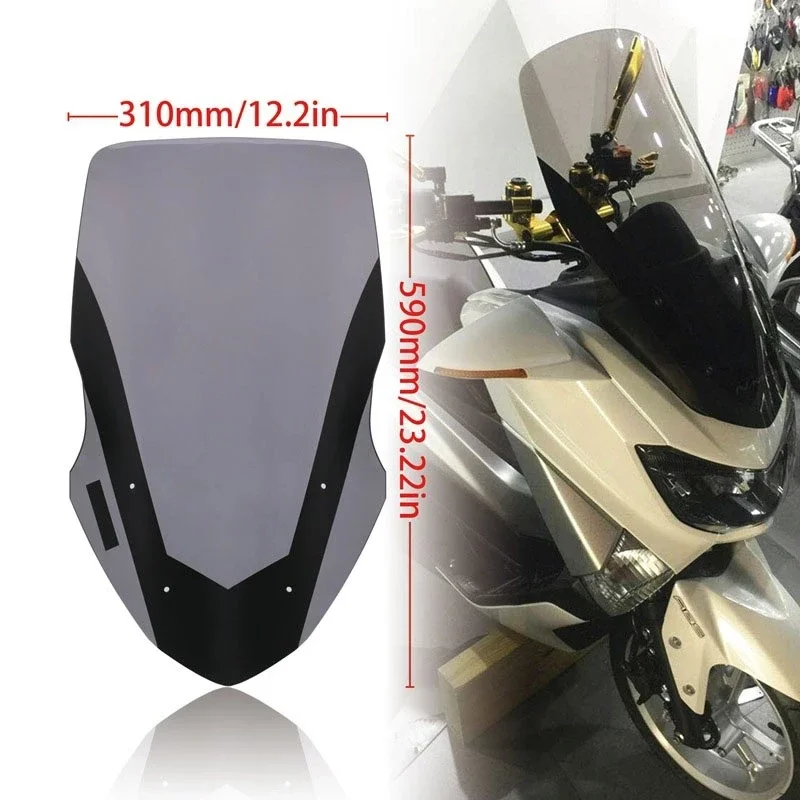 

For NMAX155 NMAX125 Motorcycle Accessories Windscreen Windshield Deflector Wind Shield Screen NMAX 155 NMAX 125 2016-2018