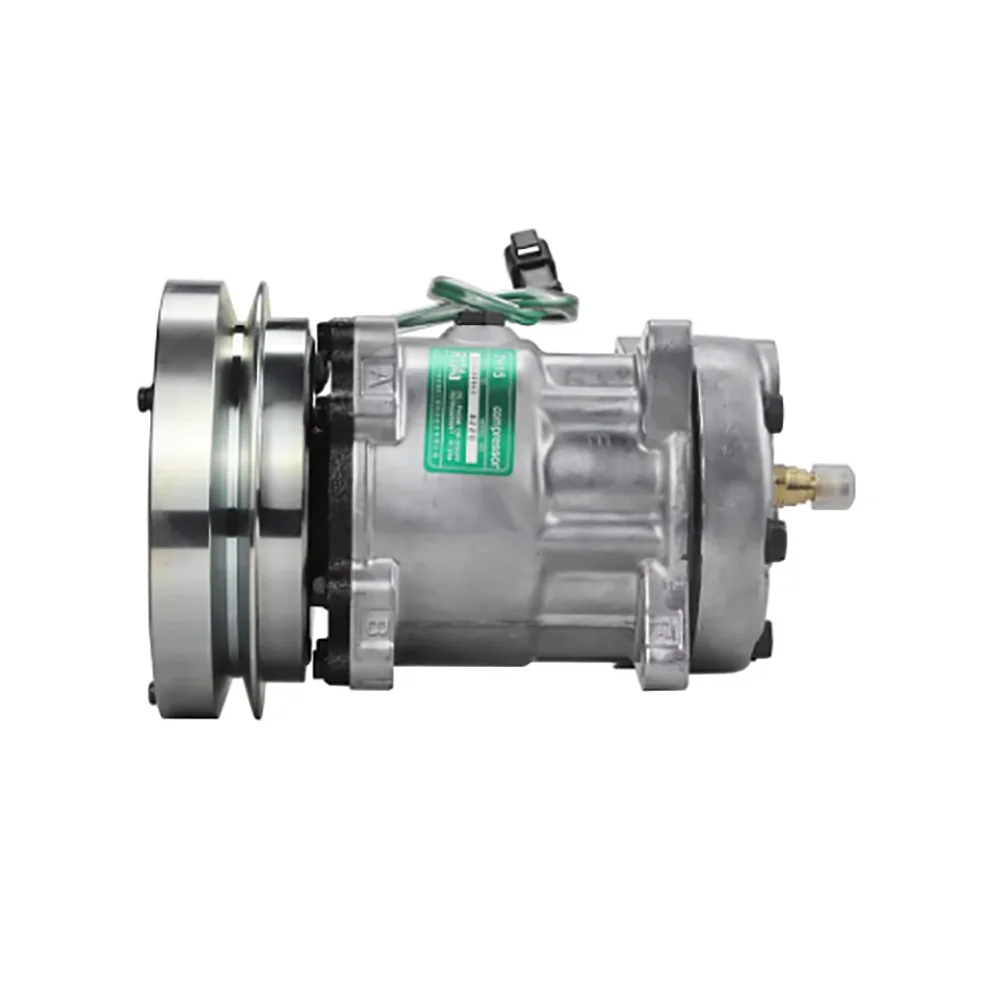 Pop 24V Air Conditioning Compressor For CAT Articulated Dump Truck D250E II M313C M313D M314F M315 3E1906 3E-1906 Excavator Part