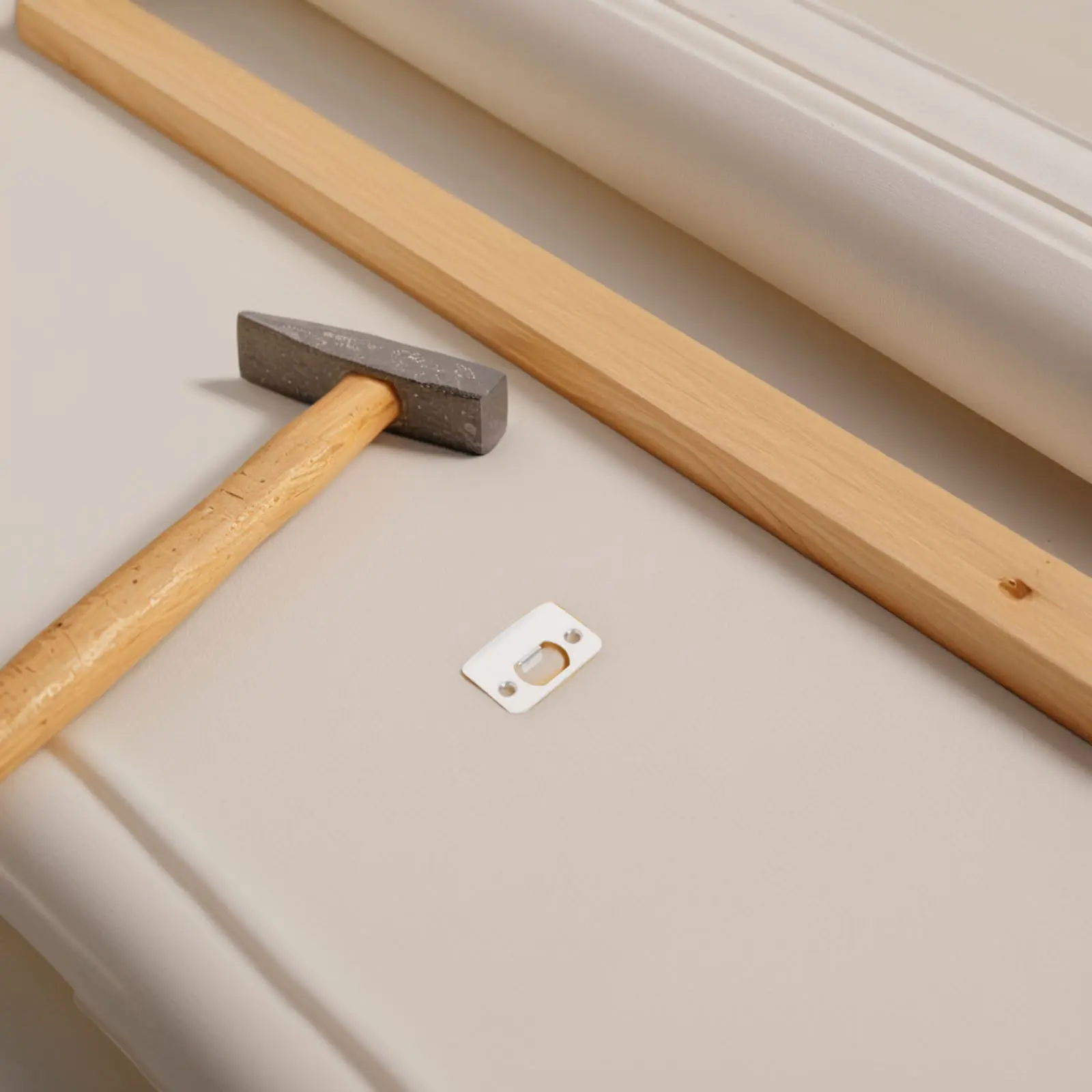 

Комплект из 4 усиленных ответных планок из нержавеющей стали для межкомнатных деревянных дверей, для усиления засовов и замков