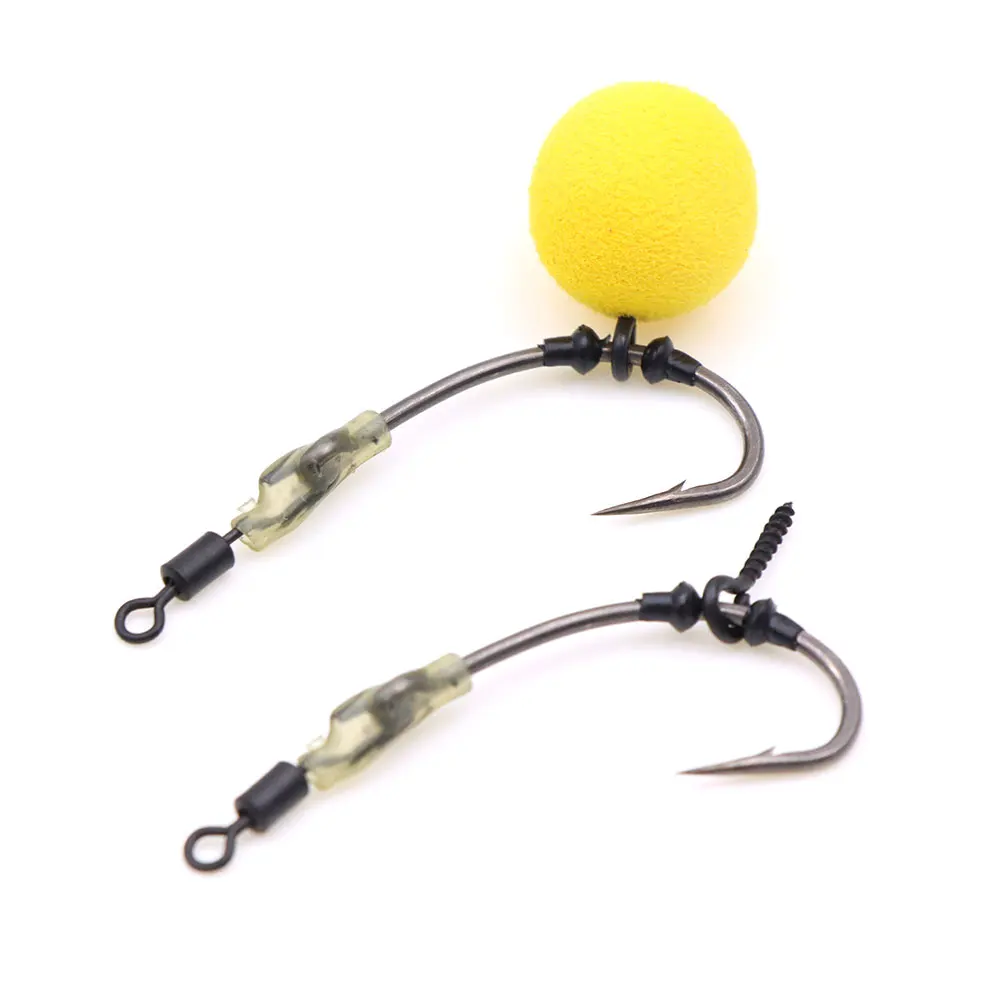 70 قطعة اكسسوارات صيد سمك الشبوط الصيد هوك وقف حبة الطعم Boilie مسامير سدادة ل روني تلاعب طريقة المغذية محطة معالجة