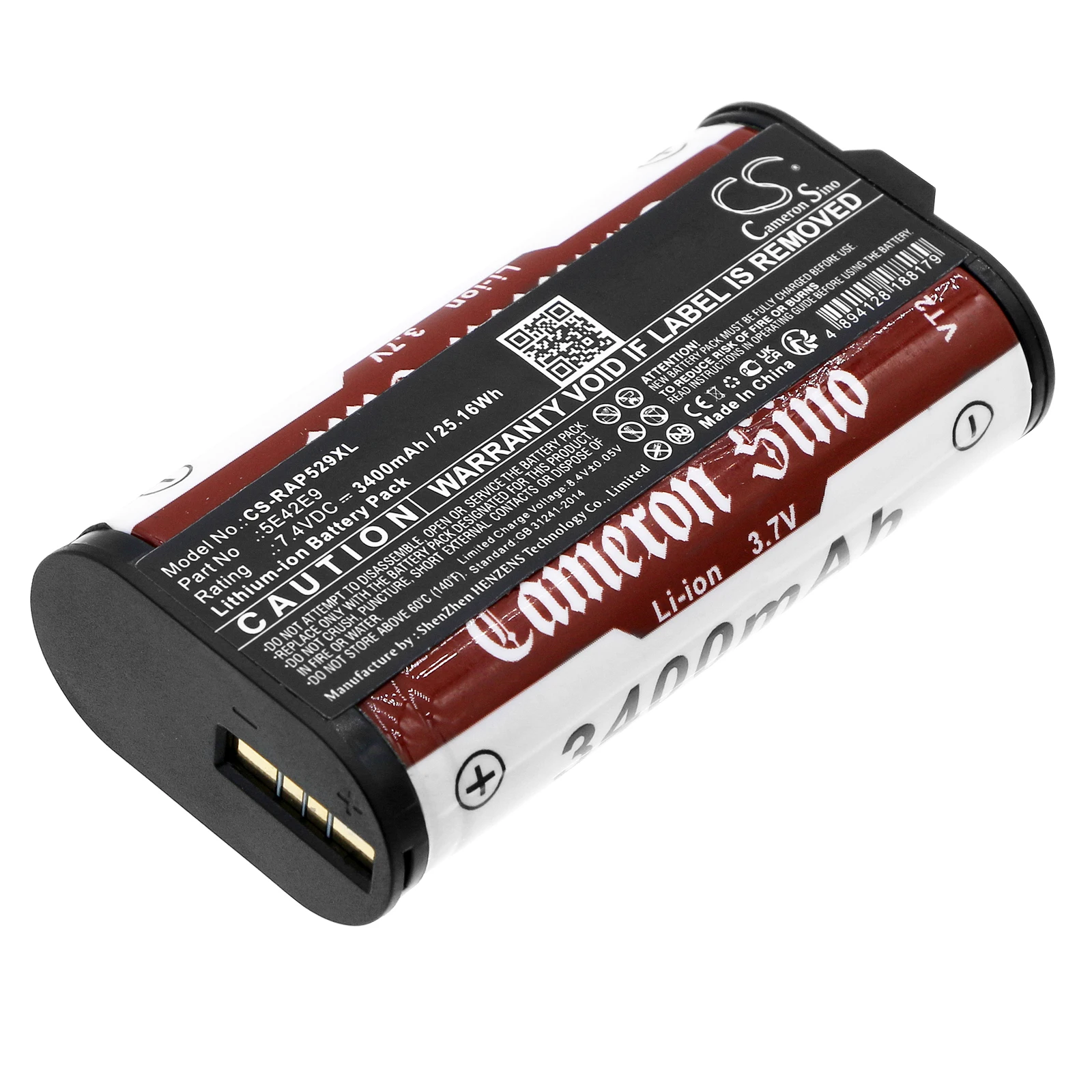 

Cameron Sino 3400mAh Battery For Ring Alarm Home Base Pro Station 5E42E9