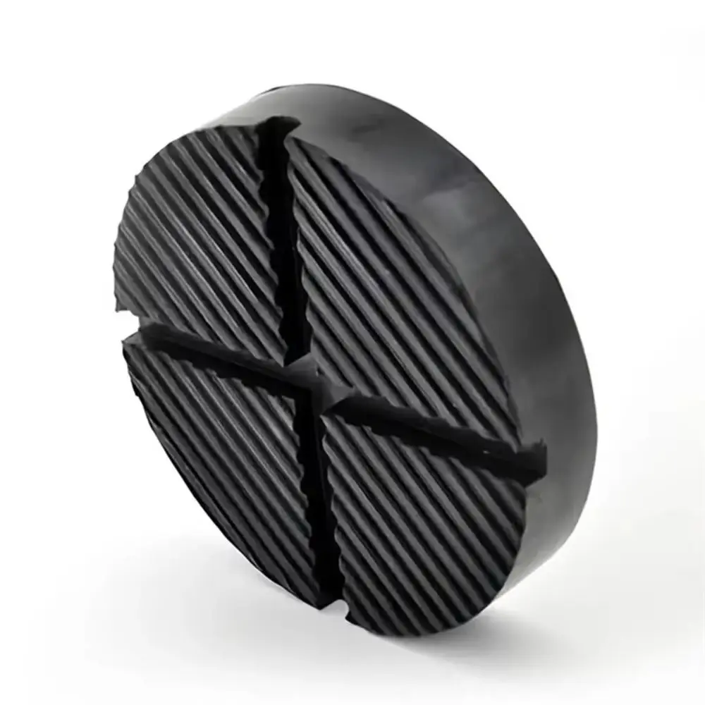 New Universal Rubber Jack Pad Square Round Black Car-Jack Rubber Cushion Rubber Support Block