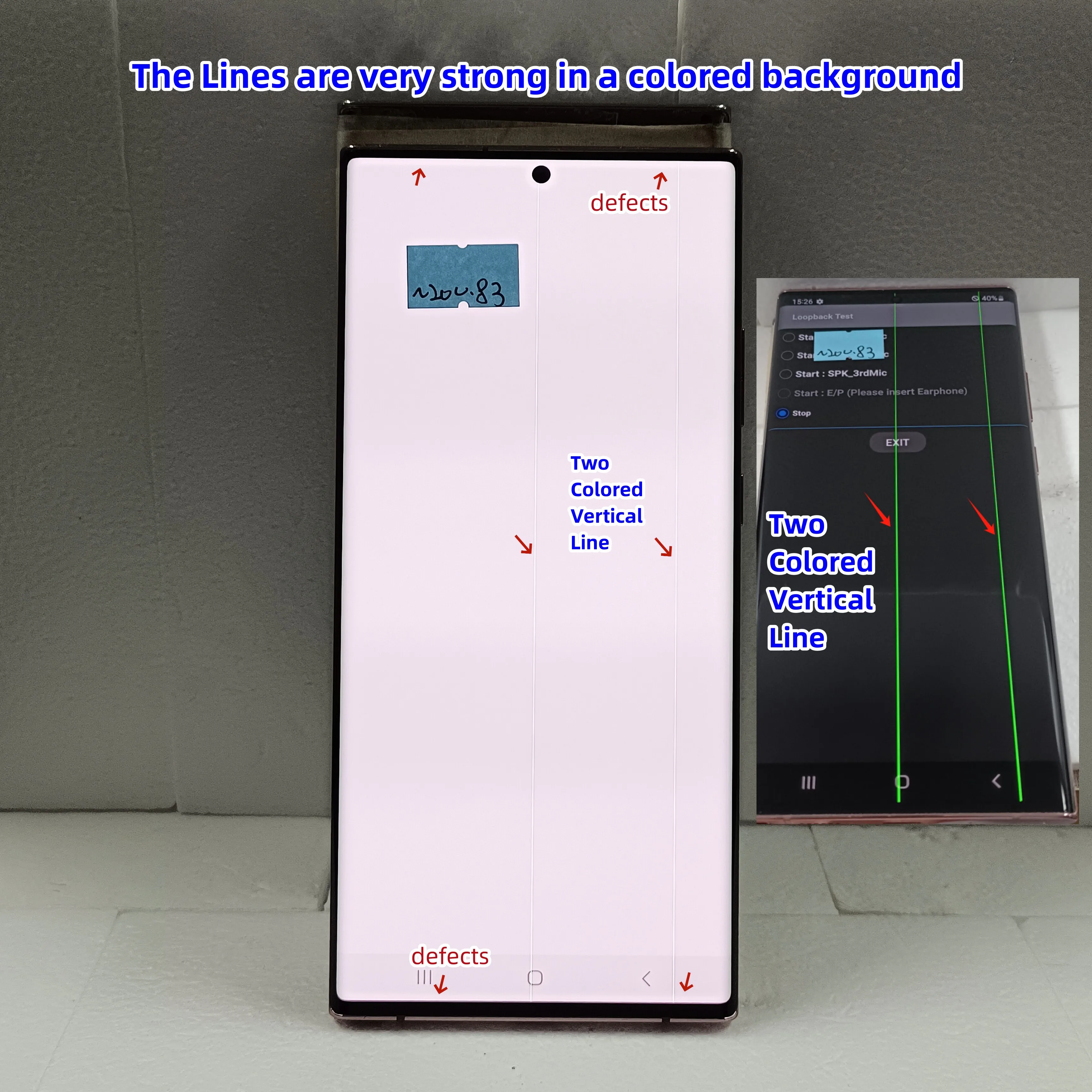 100% Test Amoled For Samsung Galaxy Note 20 Ultra 5g Lcd Display Compatibility N985f N986b Touch Screen With Defects 6.9\'\'