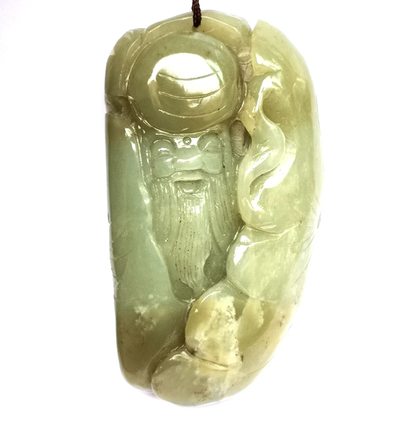 

YIZHU Culture ART Collection China Hetian Jade ручная резьба, искусственная статуэтка, подарок, размер 77*42*25 мм