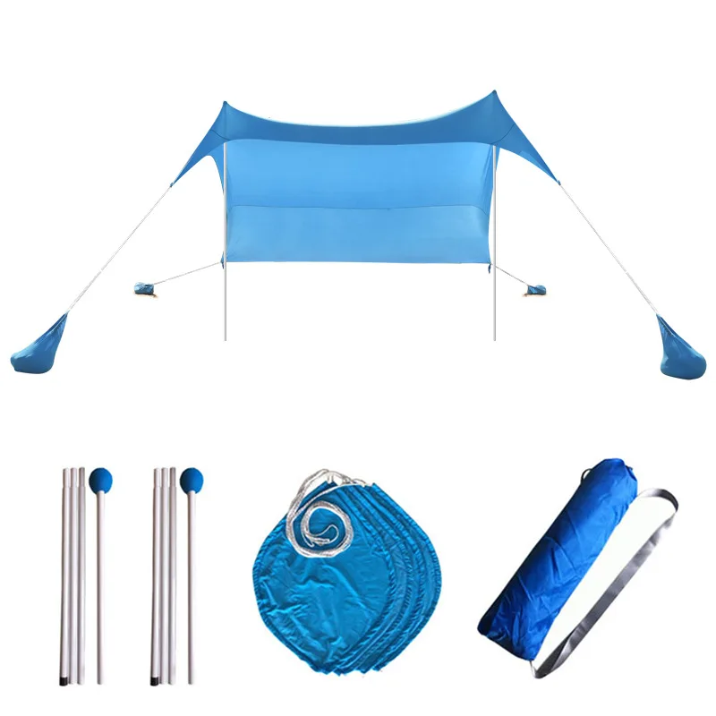 210x150cm  Canopy for Sunshade, Sunscreen, and Cooling Outdoor Beach Camping and Fishing Canopy
